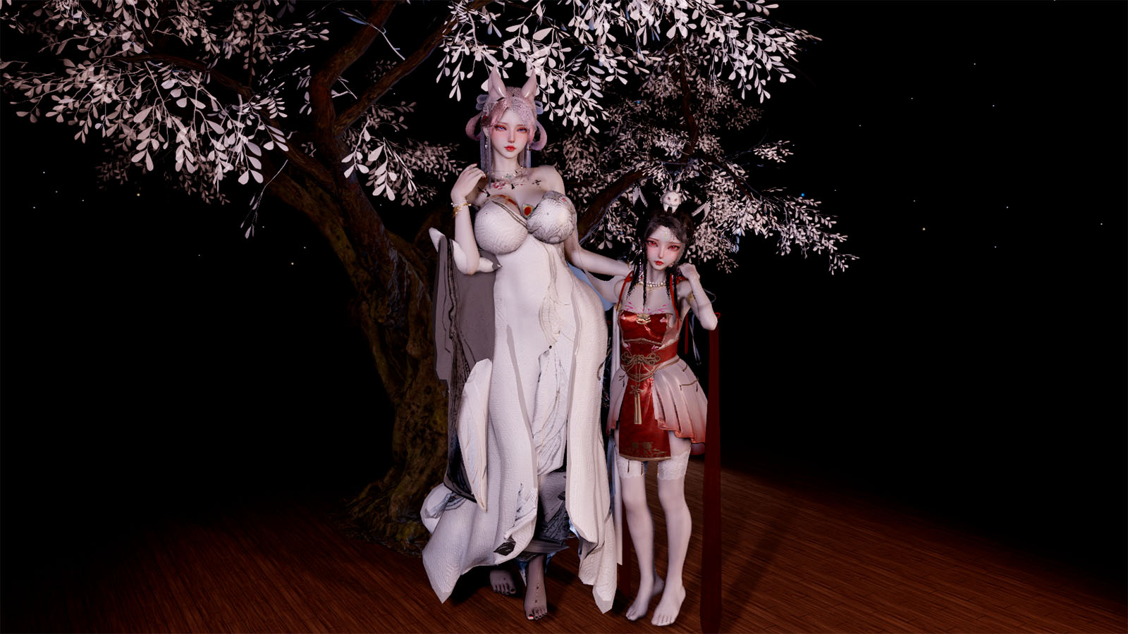 狐狸母女-宅游趣